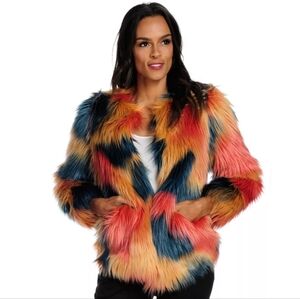 Fabulous Furs Cosmo Faux Fur Jacket